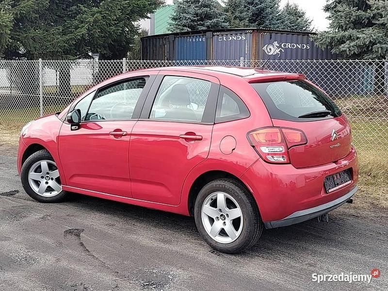 Używany Citroën C3 2010 Wiśniowy Hatchback