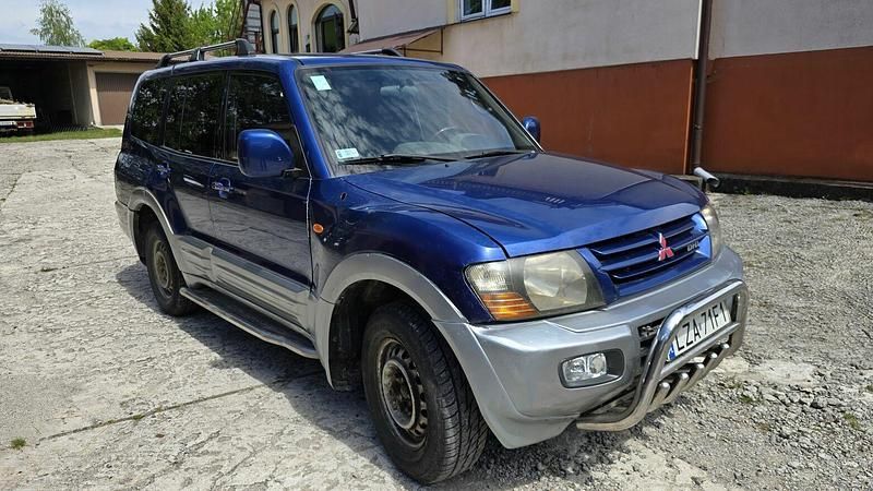 Używany Mitsubishi Pajero 2002 Niebieski SUV