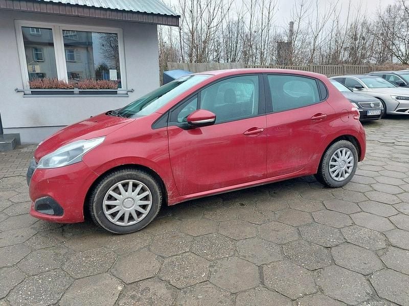 Używany Peugeot 208 75 KM (55 kW) 2016 Bordowy Hatchback