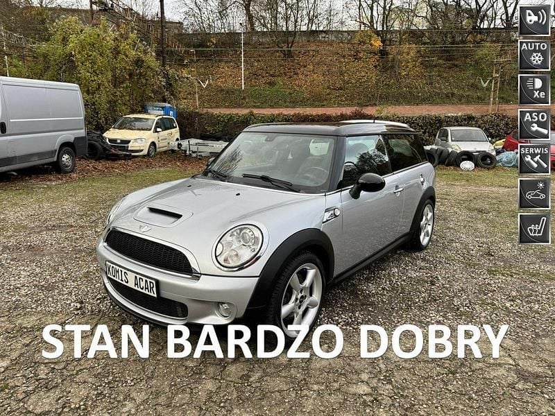 Srebrny Używany 2008 Mini Clubman Kombi | 17 900 zł - Obraz 1/4