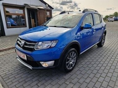 Niebieski Używany 2013 Dacia Sandero Stepway Hatchback | 24 900 zł (Drogi) - Obraz 1/4