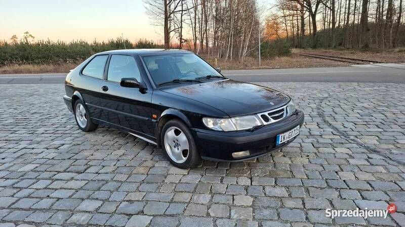 Używany Saab 9-3 1999 Czarny Coupe