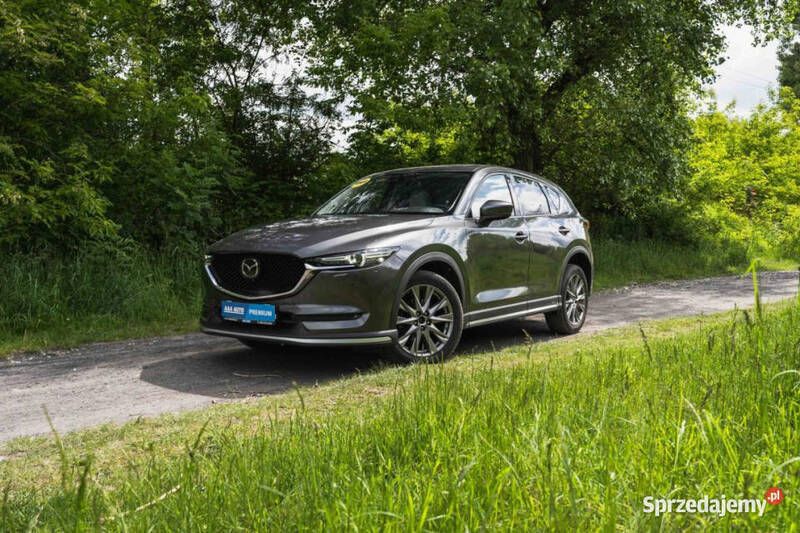 Szary Używany 2018 Mazda CX-5 SUV | 87 999 zł (Dość drogi) - Obraz 1/4