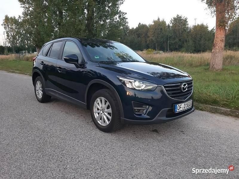 Granatowy Używany 2015 Mazda CX-5 SUV | 37 900 zł (Super Cena) - Obraz 1/4