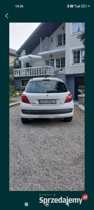Biały Używany 2008 Peugeot 207 Hatchback | 10 000 zł (Drogi) - Obraz 1/3