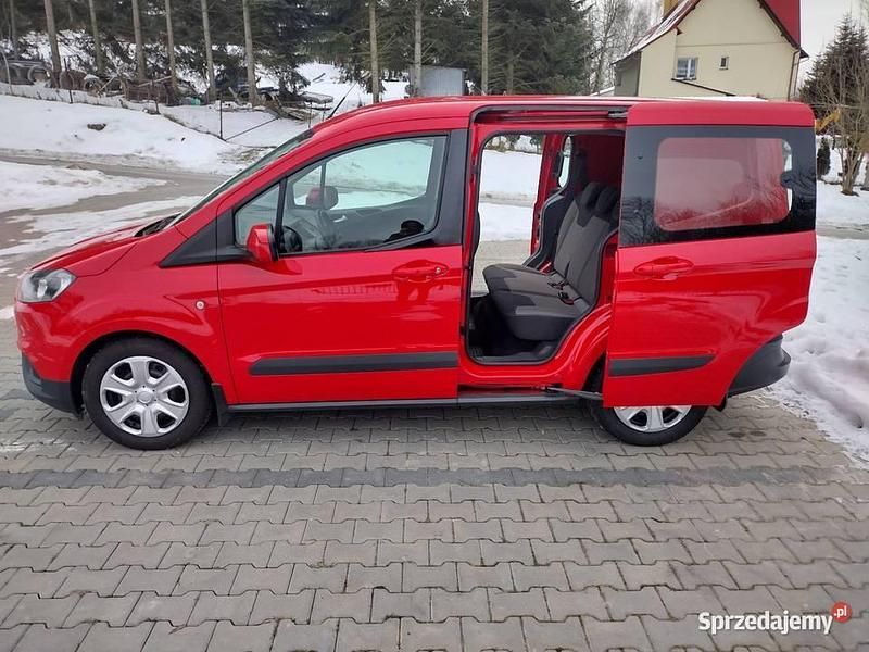 Używany Ford Transit 120 KM (88 kW) 2020 Czerwony Minivan