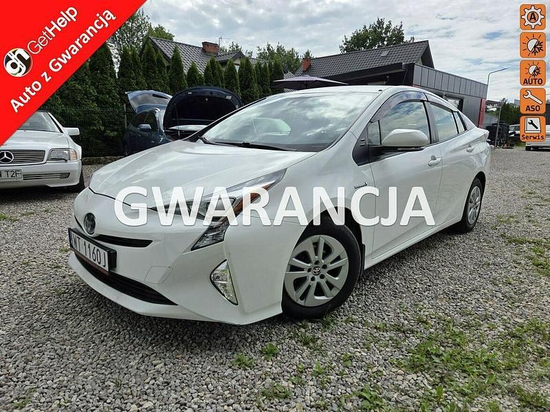 Biały Używany 2017 Toyota Prius Hatchback | 42 900 zł (Super Cena) - Obraz 1/4