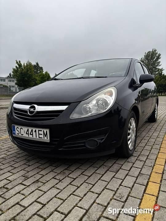 Czarny Używany 2007 Opel Corsa Hatchback | 7400 zł (Uczciwa cena) - Obraz 1/4