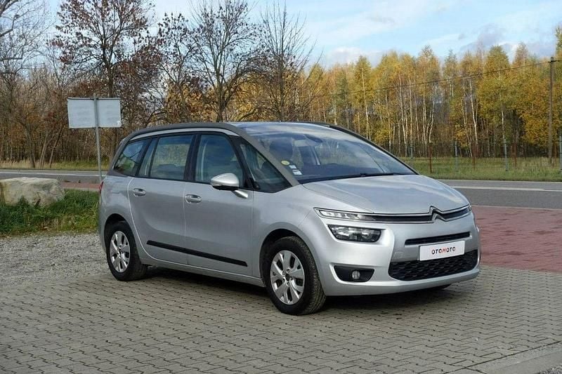 Srebrny Używany 2014 Citroën Grand C4 Picasso Minivan | 29 800 zł (Dobra cena) - Obraz 1/4