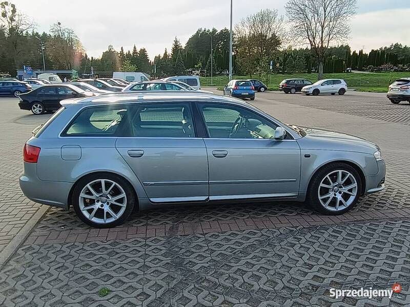 Szary Używany 2007 Audi A4 S-Line Kombi | 14 500 zł - Obraz 1/4
