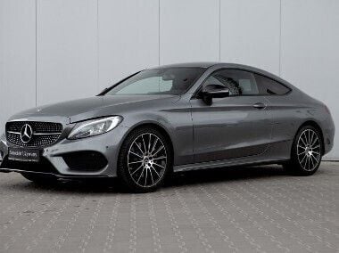 Szary Używany 2017 Mercedes 250 AMG line Coupe | 119 900 zł - Obraz 1/4