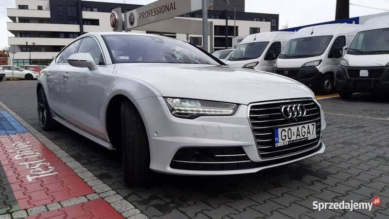 Biały (metalik) Używany 2014 Audi A7 Hatchback | 142 900 zł - Obraz 1/4