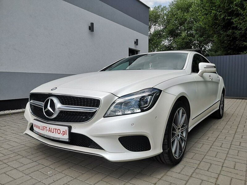 Biały Używany 2016 Mercedes CLS350 Sedan/Limuzyna | 169 900 zł - Obraz 1/4