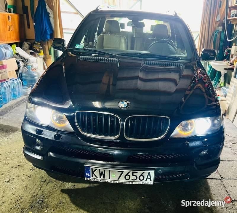 Czerwony Używany 2004 BMW X5 SUV | 20 500 zł (Uczciwa cena) - Obraz 1/4