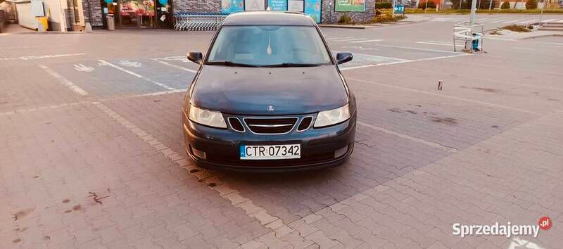 Niebieski Używany 2007 Saab 9-3 Kombi | 10 500 zł (Dość drogi) - Obraz 1/4