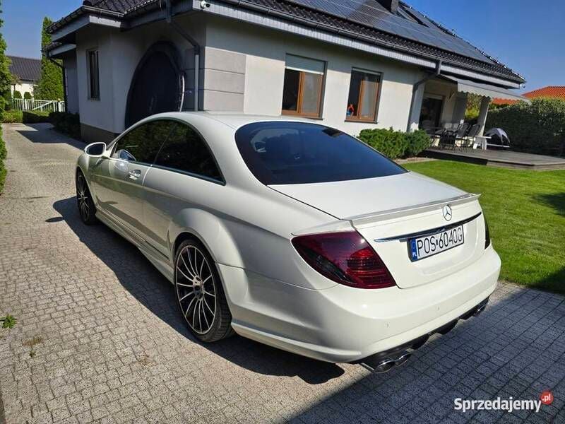 Biały Używany 2008 Mercedes CL550 AMG Coupe | 78 900 zł - Obraz 1/4