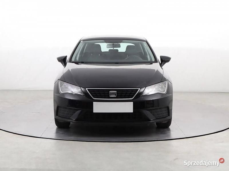 Czarny Używany 2018 Seat Leon Hatchback | 34 999 zł (Dobra cena) - Obraz 1/4
