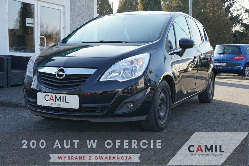 Czarny Używany 2011 Opel Meriva Minivan | 11 400 zł (Super Cena) - Obraz 1/3