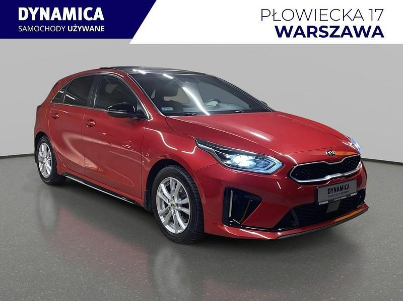 Używany Kia Ceed GT-Line 140 KM (102 kW) 2020 Czerwony Hatchback