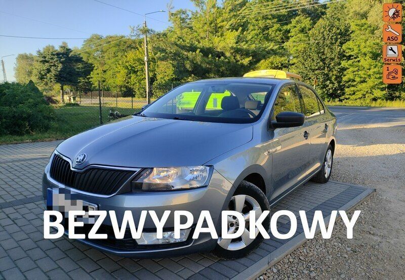 Szary Używany 2013 Skoda Rapid Sedan/Limuzyna | 19 900 zł (Uczciwa cena) - Obraz 1/4