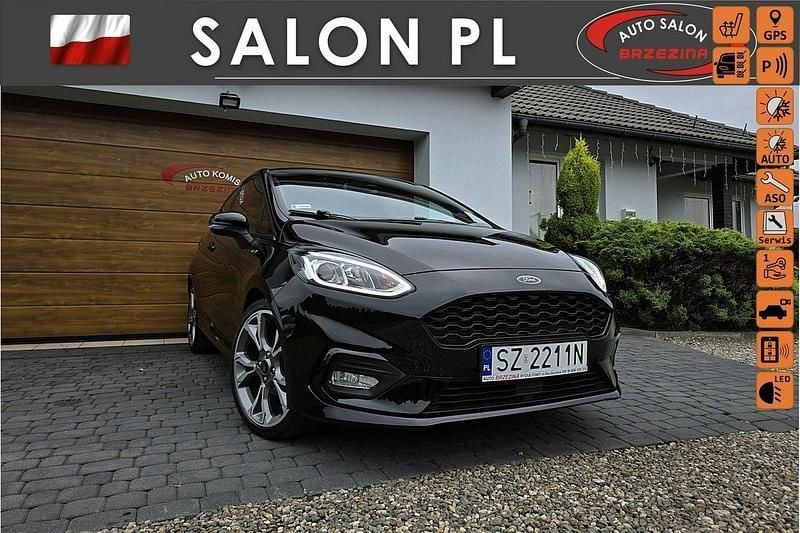 Czarny Używany 2017 Ford Fiesta ST-Line Hatchback | 37 900 zł (Uczciwa cena) - Obraz 1/4
