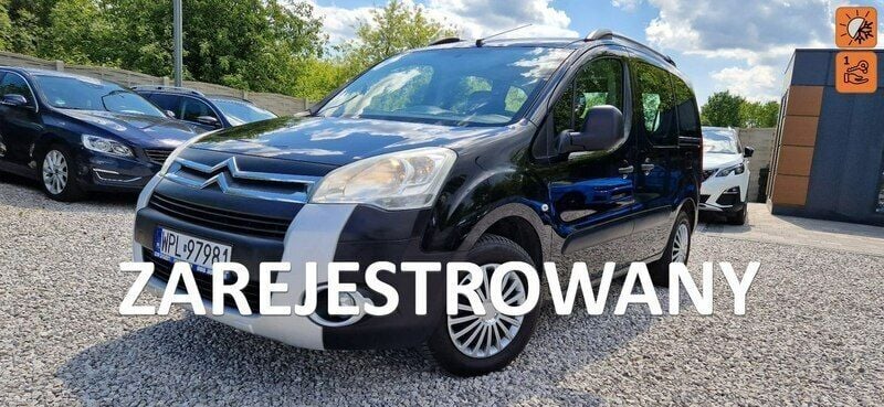 Czarny Używany 2012 Citroën Berlingo Minivan | 21 900 zł (Dobra cena) - Obraz 1/4