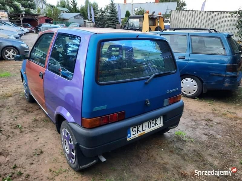 Używany Fiat Cinquecento 1994 Srebrny Hatchback