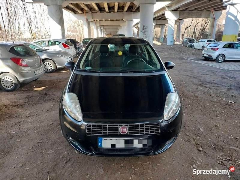 Używany Fiat Grande Punto 2008 Czarny Hatchback