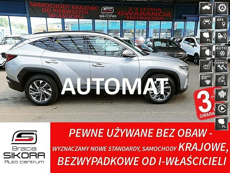 Brązowobeżowy Używany 2021 Hyundai Tucson SUV | 114 900 zł - Obraz 1/4