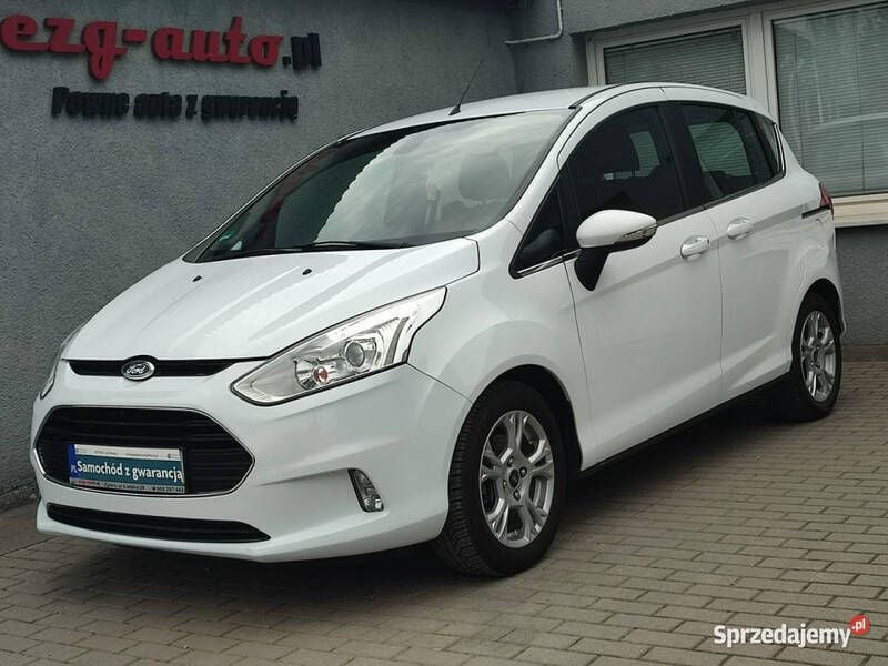 Biały Używany 2015 Ford B-MAX Minivan | 28 999 zł (Uczciwa cena) - Obraz 1/4
