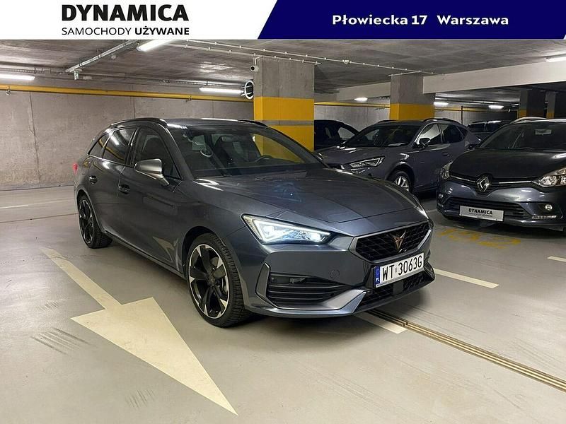 Szary (metalik) Używany 2023 Cupra Leon Kombi | 98 900 zł (Dobra cena) - Obraz 1/4