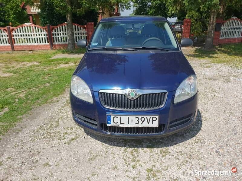 Granatowy Używany 2008 Skoda Fabia Hatchback | 11 500 zł (Uczciwa cena) - Obraz 1/4