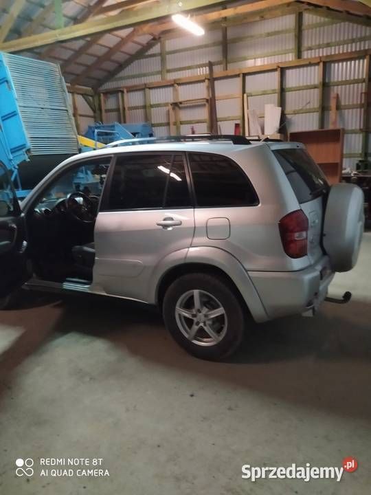 Srebrny Używany 2004 Toyota RAV4 SUV | 21 000 zł (Drogi) - Obraz 1/2