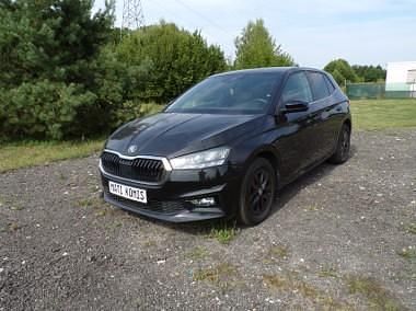 Czarny Używany 2021 Skoda Fabia Hatchback | 48 900 zł (Drogi) - Obraz 1/4