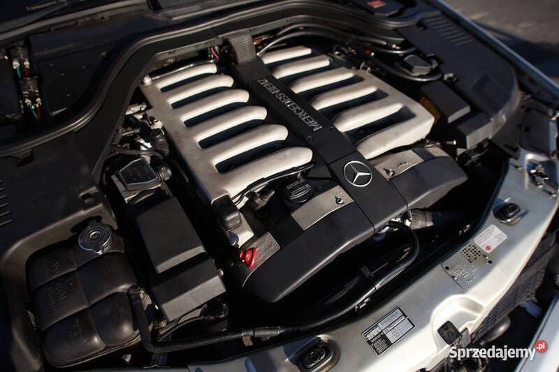 Używany Mercedes 600 AMG 1993 Srebrny Coupe