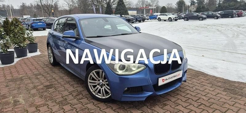 Niebieski Używany 2014 BMW 120 Hatchback | 43 800 zł - Obraz 1/4