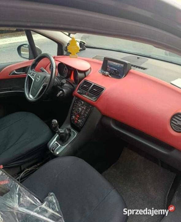Srebrny Używany 2010 Opel Meriva Minivan | 19 000 zł (Dość drogi) - Obraz 1/2