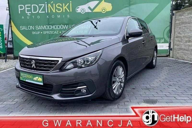 Szary Używany 2018 Peugeot 308 Hatchback | 46 900 zł (Uczciwa cena) - Obraz 1/4