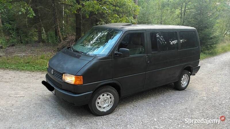 Czarny Używany 1993 VW T4 Van | 14 999 zł - Obraz 1/4