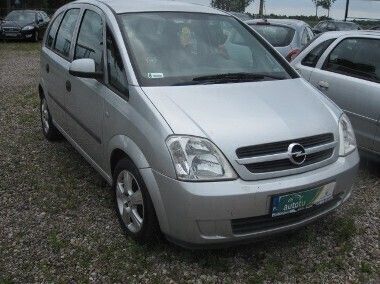 Srebrny Używany 2005 Opel Meriva Minivan | 6500 zł - Obraz 1/4