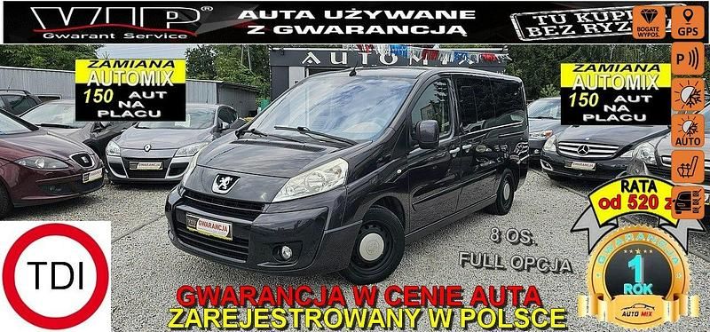 Zielony Używany 2010 Peugeot Expert Van | 32 900 zł - Obraz 1/4