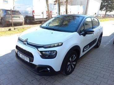 Biały Używany 2024 Citroën C3 PureTech Hatchback | 62 900 zł (Uczciwa cena) - Obraz 1/4