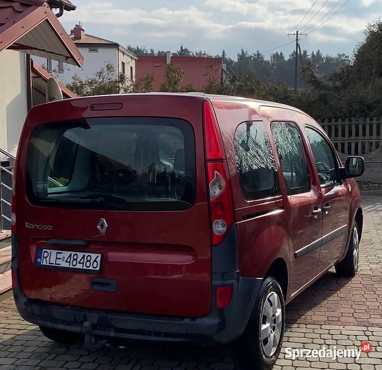 Używany Renault Kangoo 2009 Bordowy Minivan