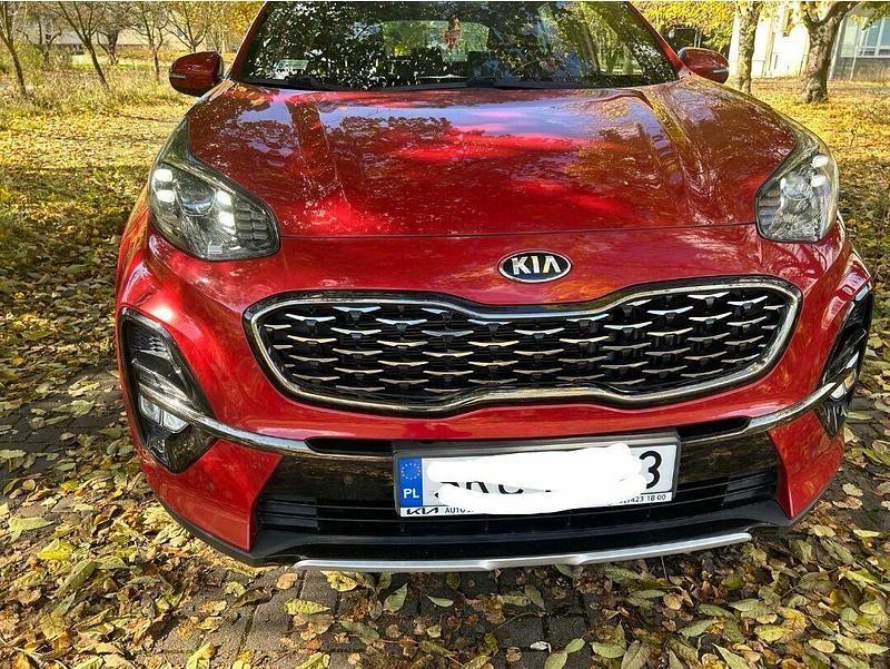 Czerwony Używany 2019 Kia Sportage GT-Line SUV | 78 000 zł - Obraz 1/4