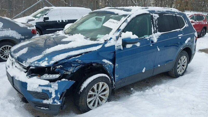 Używany VW Tiguan 180 KM (132 kW) 2019 Niebieski (metalik) SUV