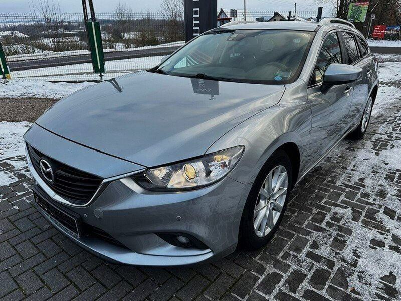 Szary (metalik) Używany 2013 Mazda 6 Sedan/Limuzyna | 42 900 zł (Drogi) - Obraz 1/4