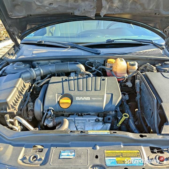 Czarny Używany 2006 Saab 9-3 Sedan/Limuzyna | 11 000 zł (Dość drogi) - Obraz 1/4