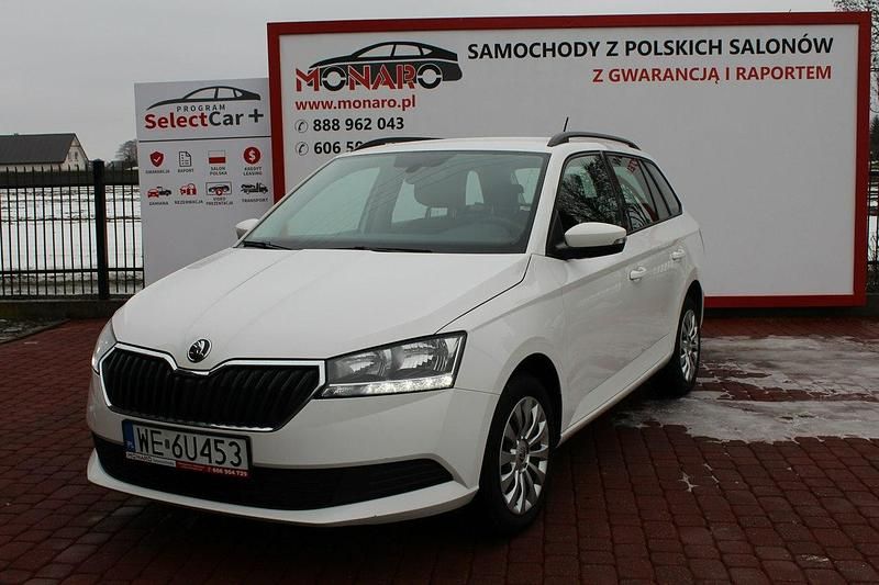 Używany Skoda Fabia Ambition 95 KM (69 kW) 2022 Biały Hatchback