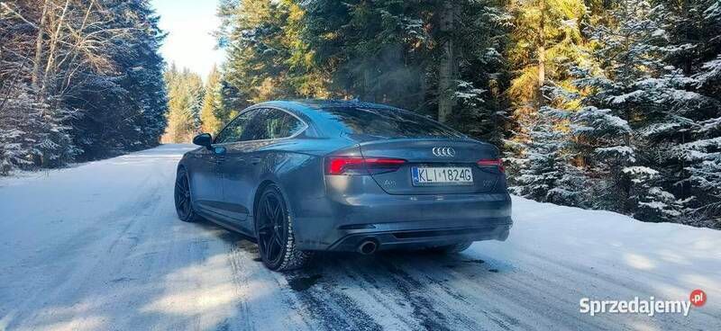 Szary Używany 2017 Audi A5 Sportback S-Line Sedan/Limuzyna | 108 000 zł - Obraz 1/4