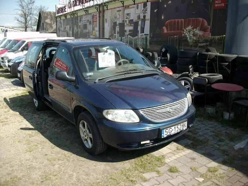 Granatowy Używany 2001 Chrysler Grand Voyager Minivan | 4990 zł - Obraz 1/4